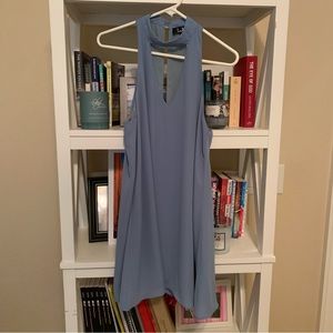 Lulus Groove Thing Chiffon Swing Dress